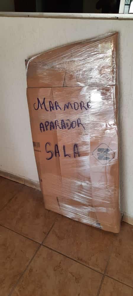 Carga e descarga de mudança