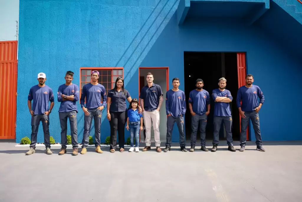 Equipe da Ng Mudanças em Palmas